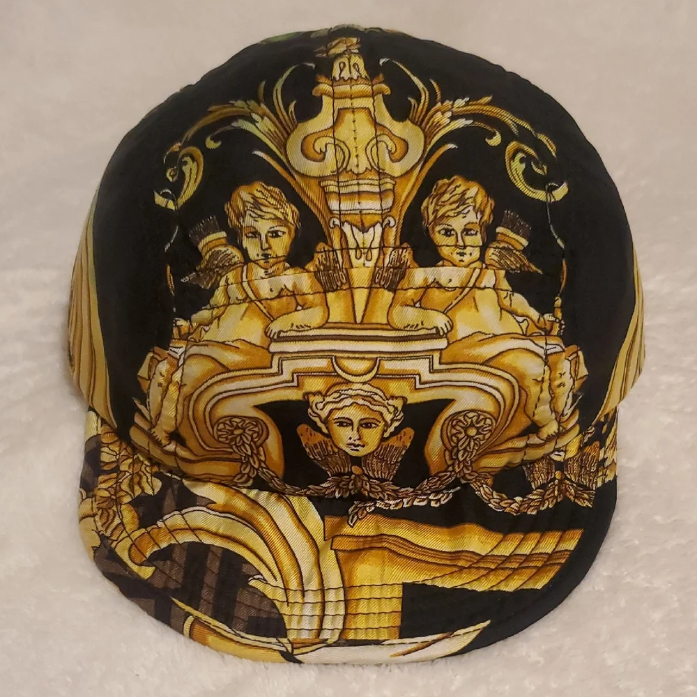 FENDACE Fendi x Versace Silk Cap Hat - Picture 1 of 17
